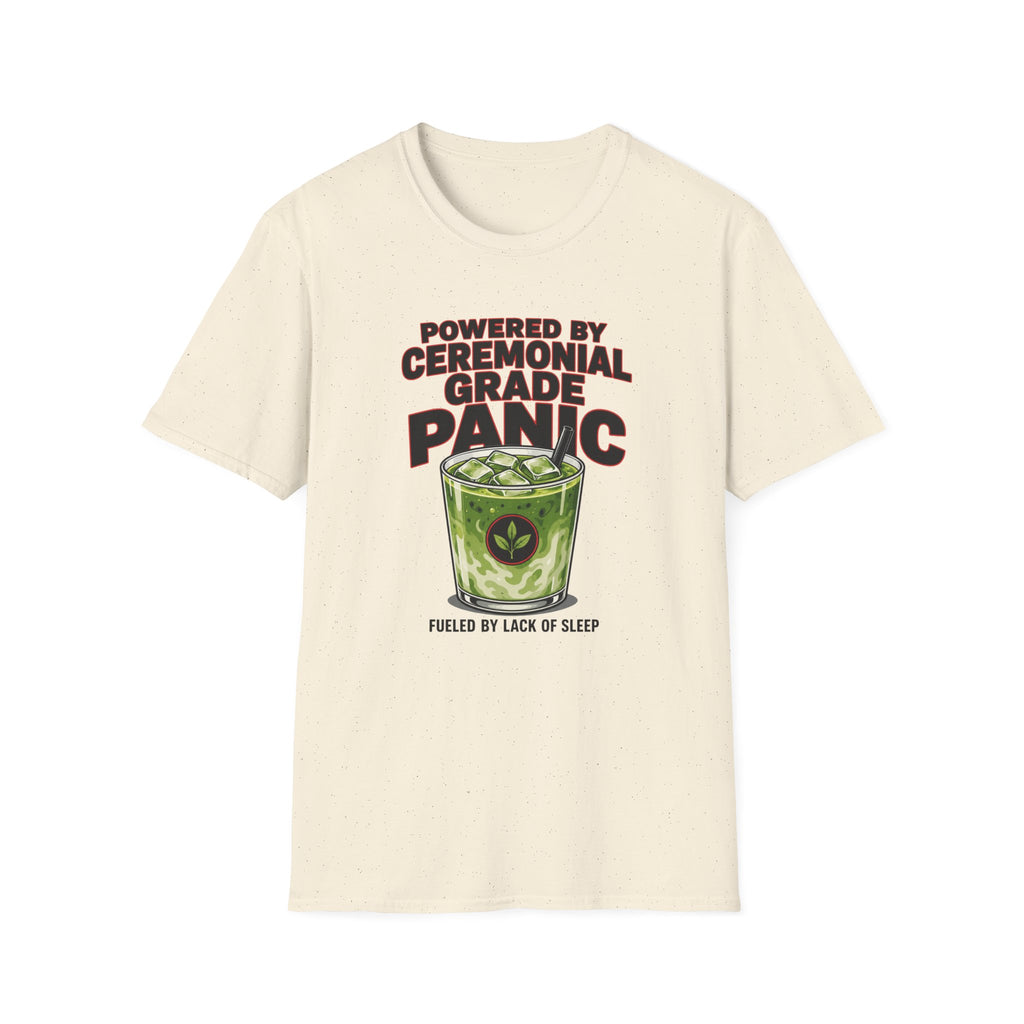 Powered By Ceremonial Grade Panic T-Shirt